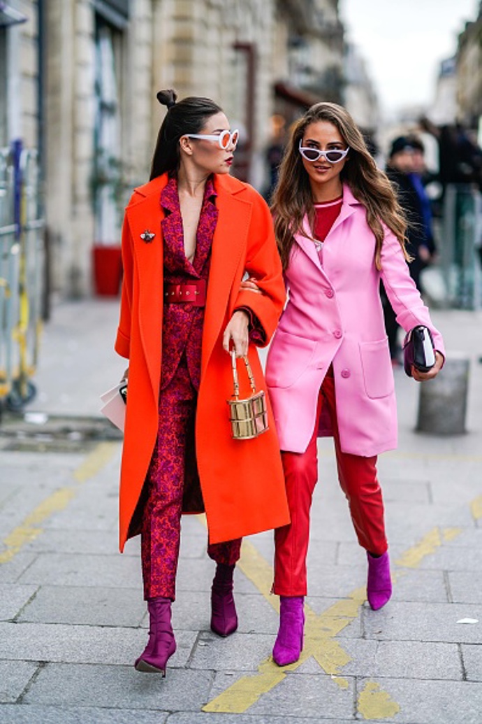 Street style pařížského fashion weeku