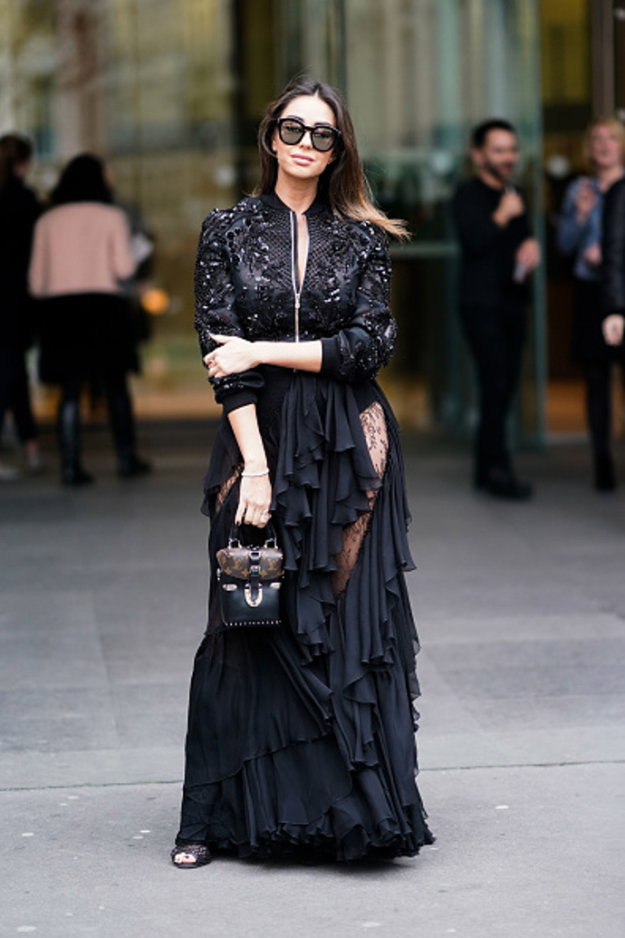 Street style pařížského fashion weeku