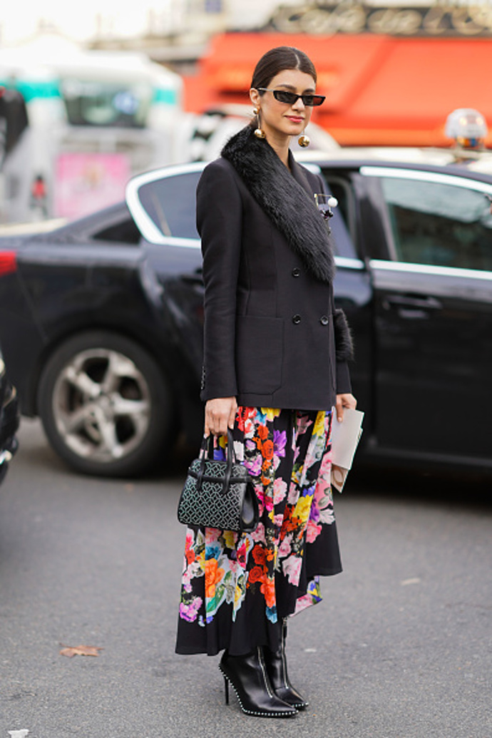 Street style pařížského fashion weeku