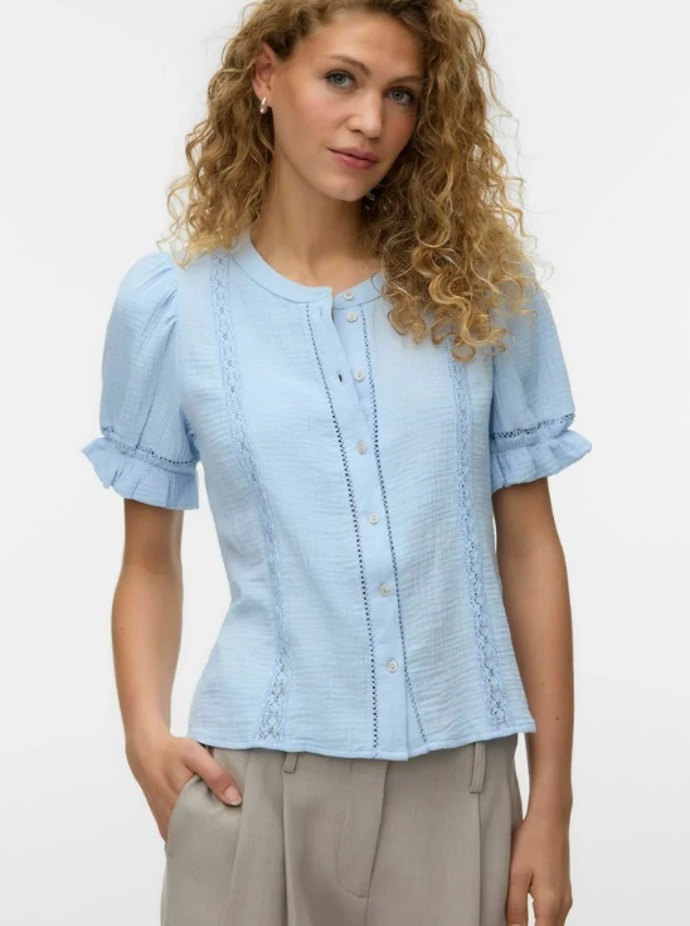 Halenka s knoflíčky, Vero Moda, 849 Kč

