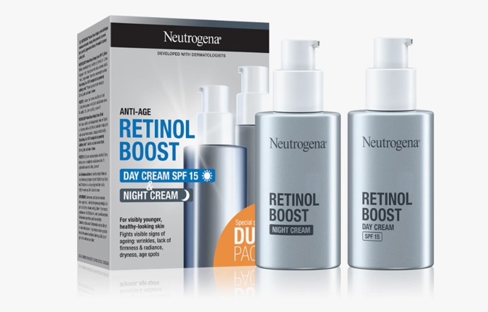 Dárková sada s retinolem, Neutrogena, 578 Kč

