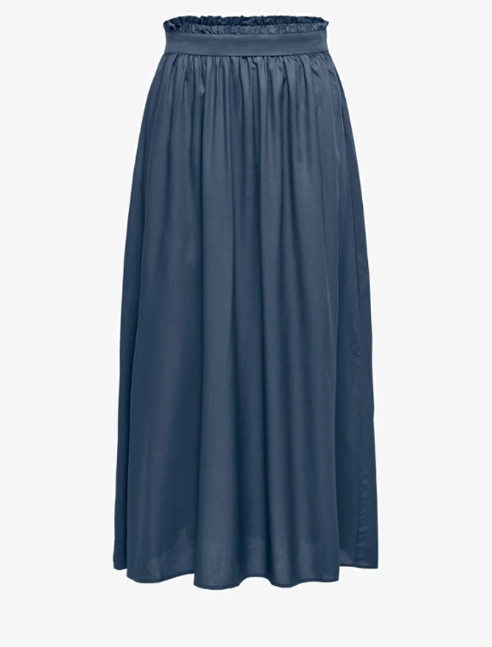 Indigo sukně, ONLY, 999 Kč
