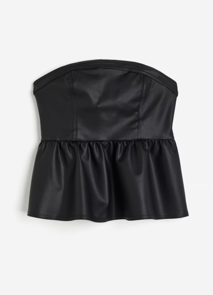 Top bandeau, H&M, 119 Kč
