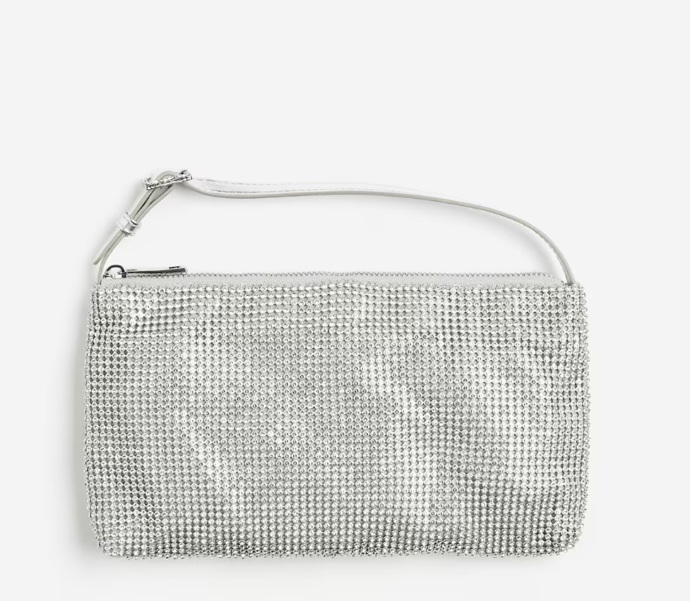 Štrasové psaníčko, H&M, 549 Kč

