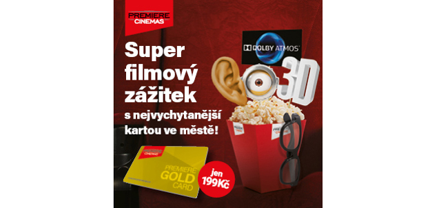 PREMIERE GOLD CARD – Nejvychytanější karta ve městě PREMIERE GOLD CARD – Nejvychytanější karta ve městě