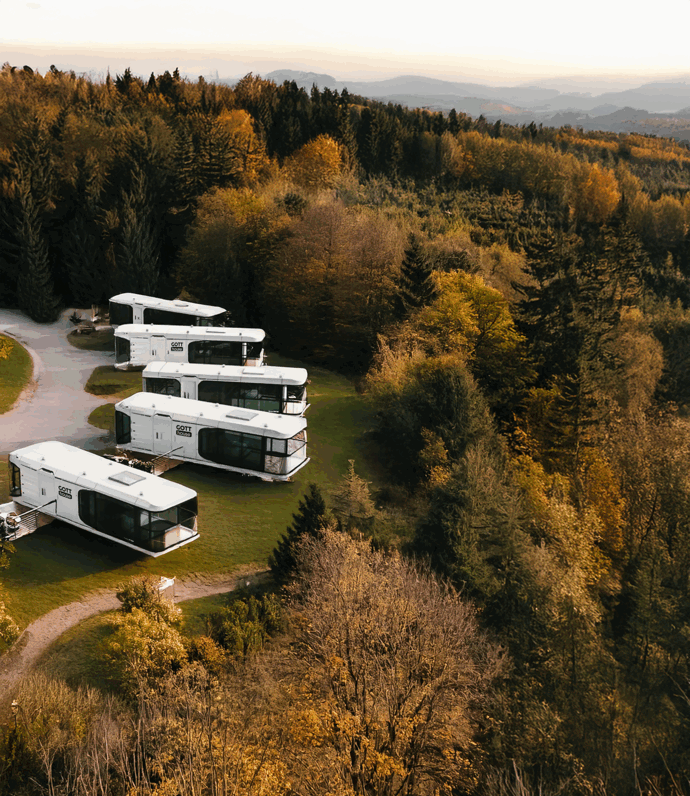 Mobilní domy nové generace GOTThouse kombinují moderní design, chytré technologie a cenovou dostupnost.

