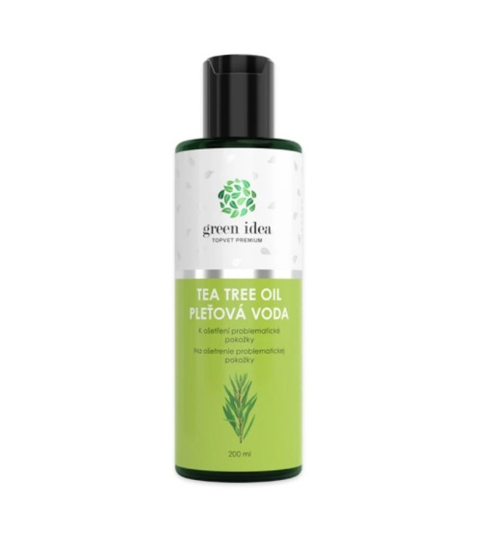 Green idea Tea Tree Oil pleťová voda s měsíčkem, panthenolem a zinkem

Pleťová voda s vysokým obsahem oleje z australského čajovníku a panthenolu šetrně pečuje o pokožku, poskytuje jí antimikrobiální ochranu, regeneraci i hydrataci a zanechává ji příjemně zklidněnou.

200 ml za 164 Kč

www.greenidea.cz 
