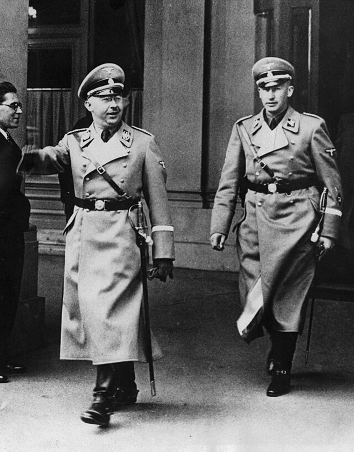 Reinhard Heydrich s Heinrichem Himmlerem
