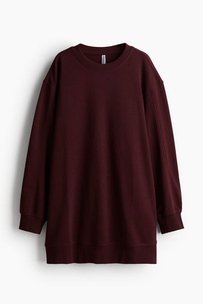 Šaty z teplákoviny, H&M, 479 Kč
