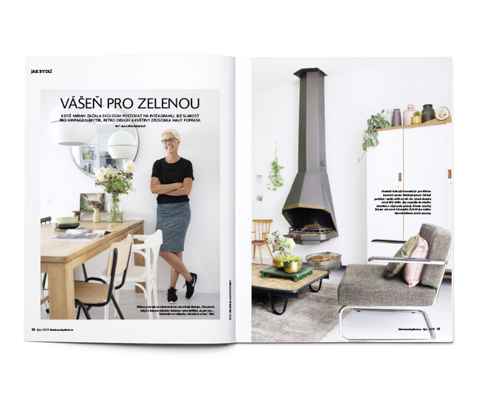 Mirian pracuje ve zdravotnictví, ale v žilách jí koluje vášeň pro design. Jak vytvořila geniální kombinaci retra, vintage kousků a svěží lehkosti?
Mirian pracuje ve zdravotnictví, ale v žilách jí koluje vášeň pro design. Jak vytvořila geniální kombinaci retra, vintage kousků a svěží lehkosti?