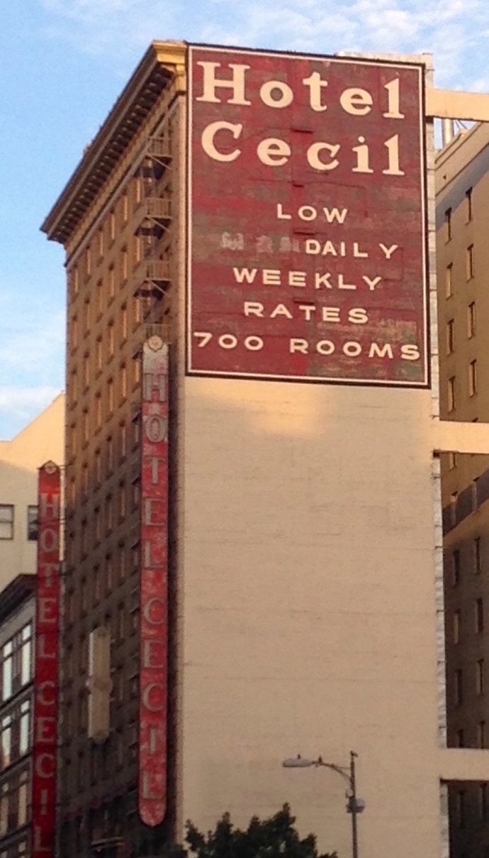 Hotel Cecil v Los Angeles je zahalen tajemstvím.
Hotel Cecil v Los Angeles je zahalen tajemstvím.