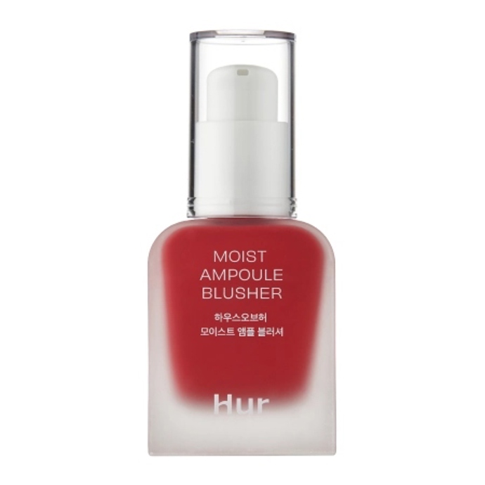 Hydratační tekutá tvářenka Moist Ampoule Blusher Deep Plum, House of Hur, 425 Kč
