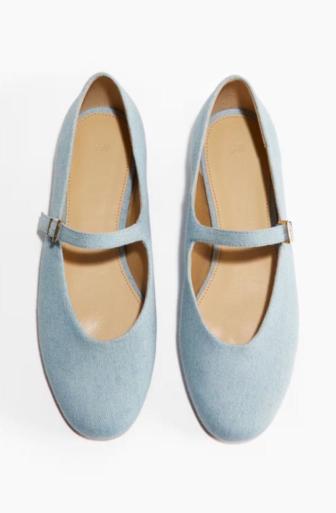 Balerínky Mary Jane, H&M, 479 Kč
