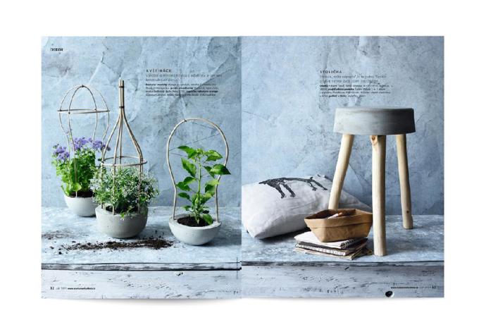 Betonové DIY

Mít doma luxusní betonové doplňky podle posledních trendů nejenom nemusí být drahé, ale může to být úplně zadarmo. Ukáže vám to Markéta Zindulková, která si s tímto chladným stylovým a industriálně krásným materiálem pohrála. Díky jejímu návodu si teď i vy zvládnete sami vyrobit vázy, stoličku a klidně i lampu!
