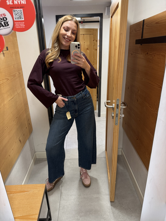 Džíny Cinch Wide Leg, Levi’s, 2 880 Kč
