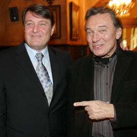 Ladislav s Karlem Gottem
Ladislav s Karlem Gottem