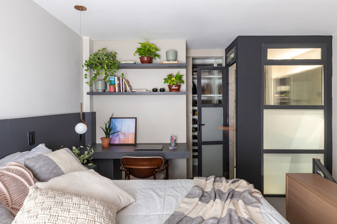 Původní mezonet rozšířili tak, aby na 44 m² vznikl plnohodnotný byt 