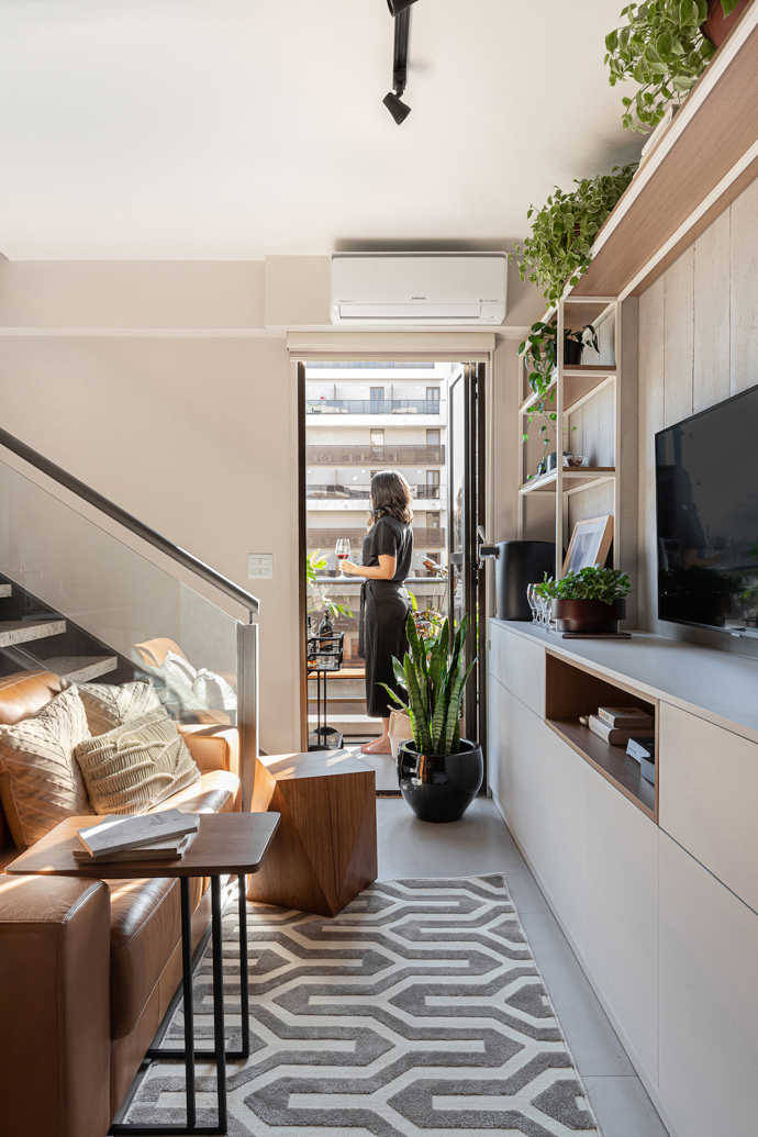 Původní mezonet rozšířili tak, aby na 44 m² vznikl plnohodnotný byt 