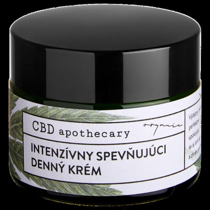 Intenzívní zpevňující denní krém, CBD apothecary, 735 Kč

