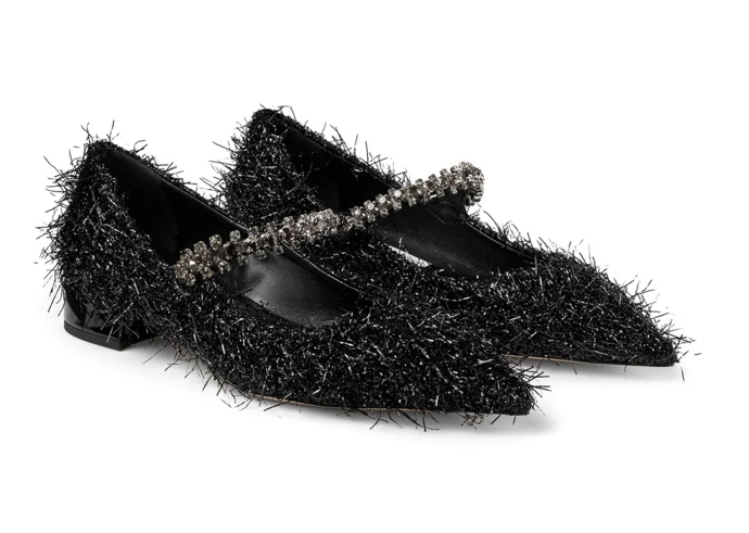 Chlupaté boty, Jimmy Choo, Farfetch, 539 €
