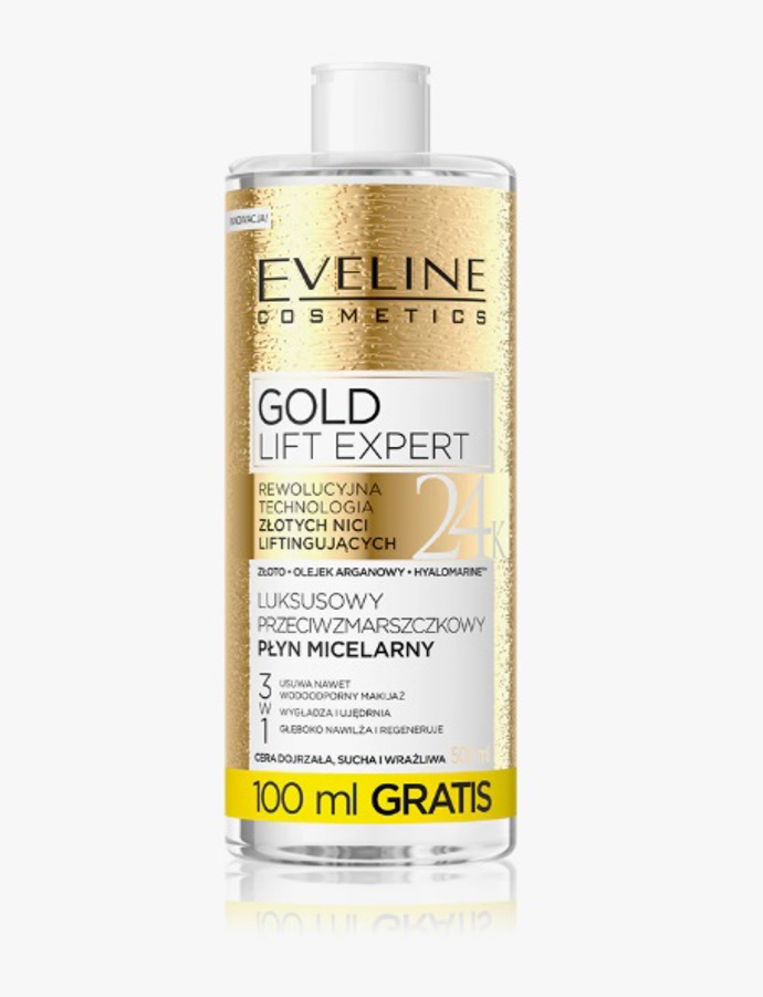 Čisticí micelární voda pro zralou pleť, Eveline Cosmetics, 199 Kč
