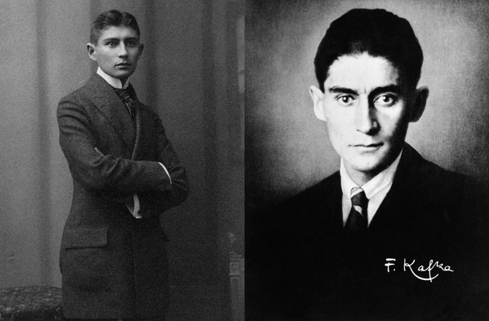 Slavný spisovatel Franz Kafka
Slavný spisovatel Franz Kafka
