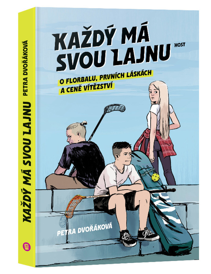 Pro teenagery: Spisovatelka Petra Dvořáková, nositelka prestižní ceny Magnesia Litera, zavede do světa florbalu, prvních lásek v příběhu KAŽDÝ MÁ SVOU LAJNU. 

