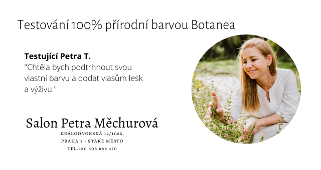 Známe výsledky testování 100% přírodní barvou Botanea! Známe výsledky testování 100% přírodní barvou Botanea!