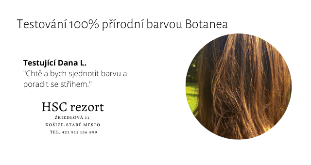 Známe výsledky testování 100% přírodní barvou Botanea! Známe výsledky testování 100% přírodní barvou Botanea!