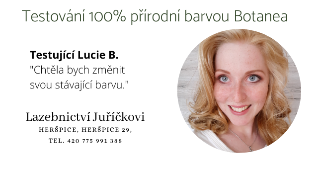 Známe výsledky testování 100% přírodní barvou Botanea! Známe výsledky testování 100% přírodní barvou Botanea!