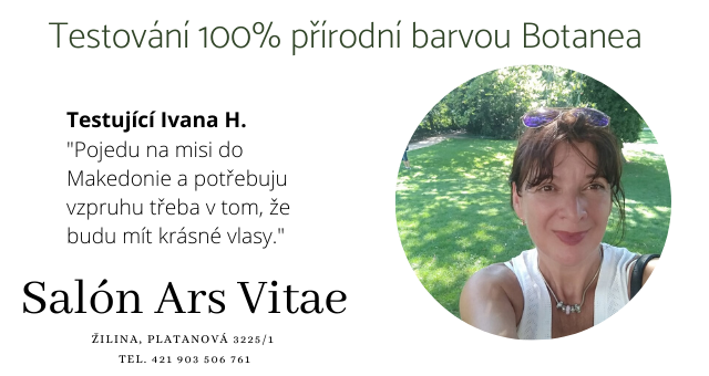 Známe výsledky testování 100% přírodní barvou Botanea! Známe výsledky testování 100% přírodní barvou Botanea!