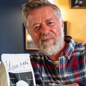 Jiří Langmajer a jeho nová káva 3666.
