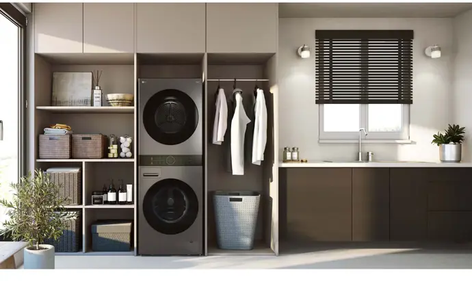 Set pračky a sušičky, LG WashTower WT1210BBF, 44 985 Kč
