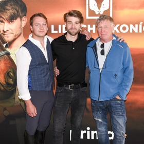 Ondra, Marek Lambora a Michal Dlouhý
Ondra, Marek Lambora a Michal Dlouhý