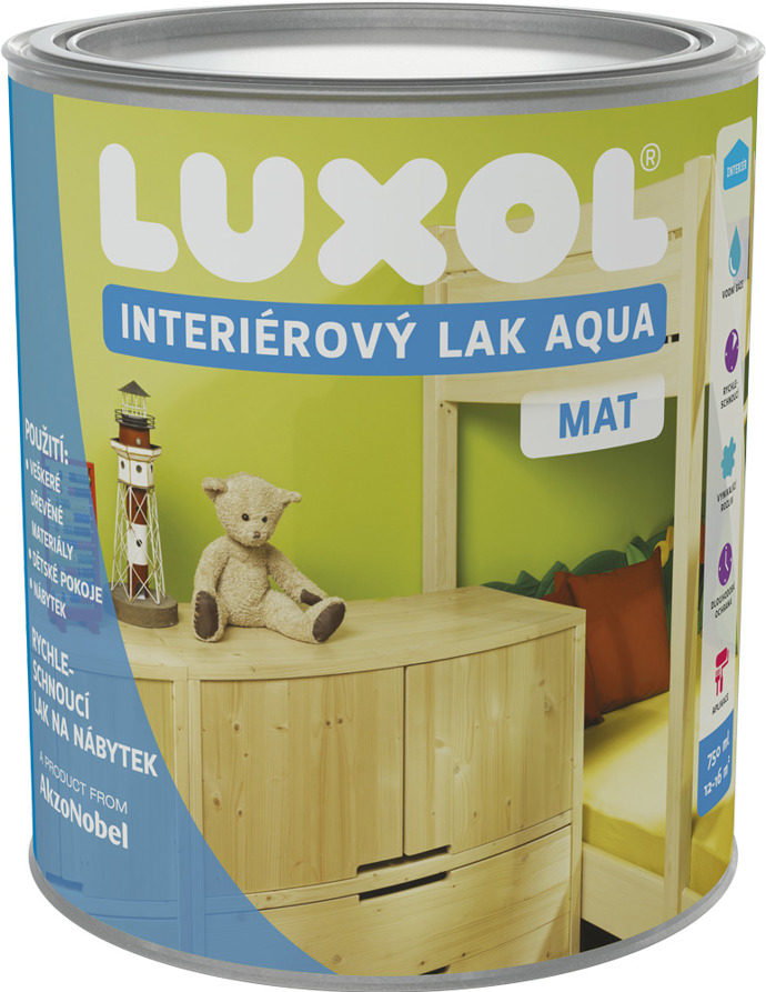 Interiérový lak Aqua LUXOL
