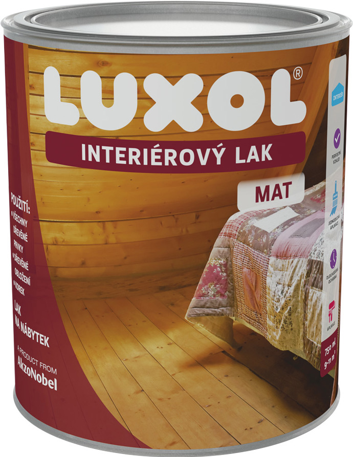 Interiérový lak LUXOL
