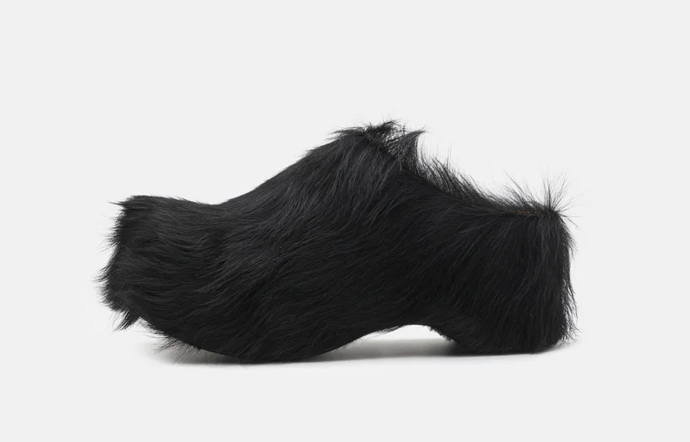 Chlupaté dřeváky, Marni, Zalando, 12 240 Kč
