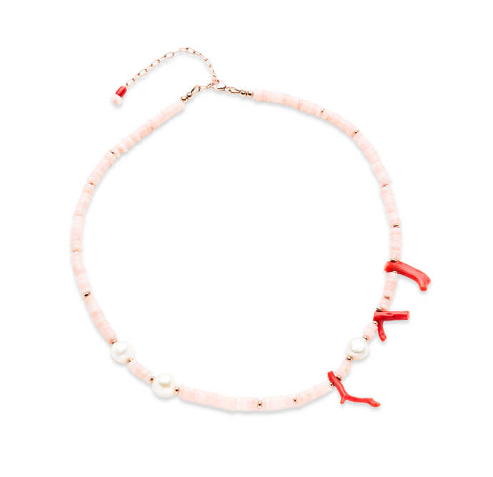 Náhrdelník Corde de corail, Du Coeur, 2 680 Kč
