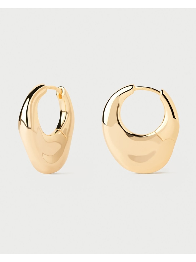 Náušnice Volcano Hoops Stříbro I 18k zlato, Pdpaola, prodává fashionplanet.cz, 2800 Kč (seženete se slevou 20 % + dárek k nákupu)
