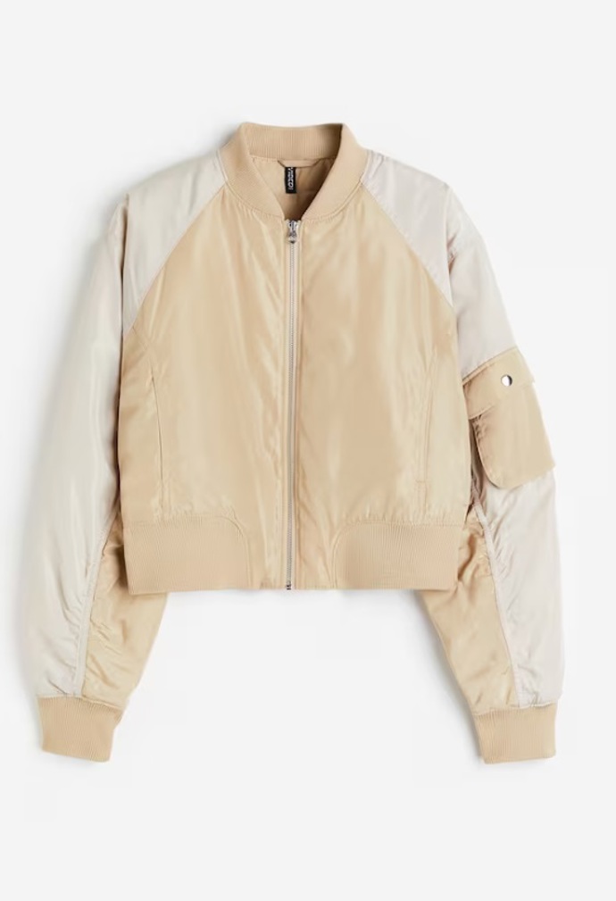 Vatovaný bomber, H&M, 549 Kč
