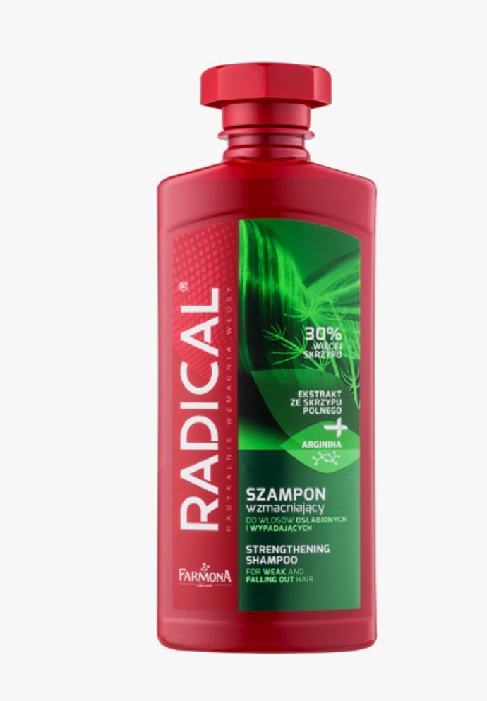 Posilující šampon pro slabé vlasy s tendencí vypadávat, Farmona, 68 Kč
