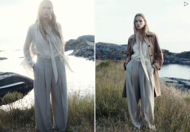 Široké elegantní kalhoty, H&M, 3 499 Kč
Široké elegantní kalhoty, H&M, 3 499 Kč