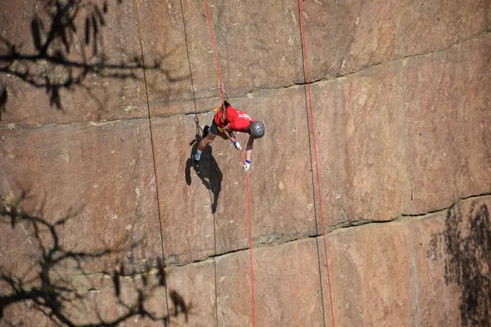 Adrenalin ve vašich rukou. vyzkoušejte rope jumping ze Sekané skály.
