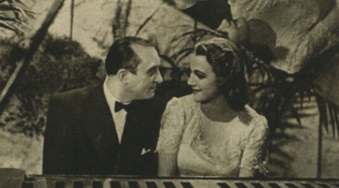 Oldřich Nový a Adina Mandlová ve filmu Přítelkyně pana ministra
