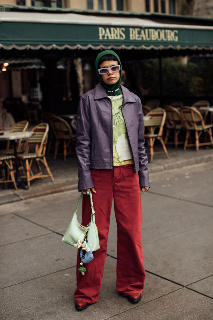 Podzimní street style v Paříži 2025
