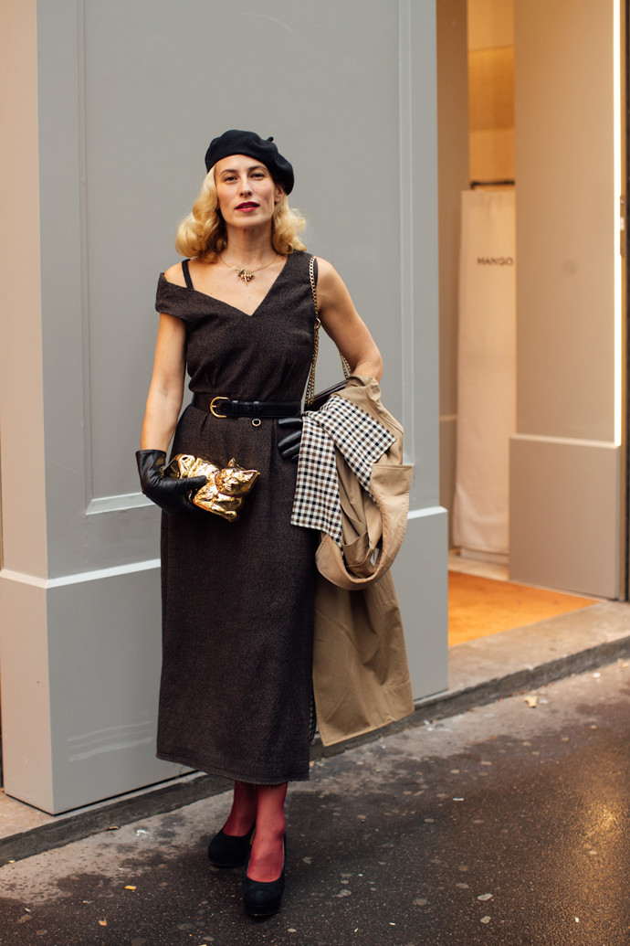 Podzimní street style v Paříži 2025
