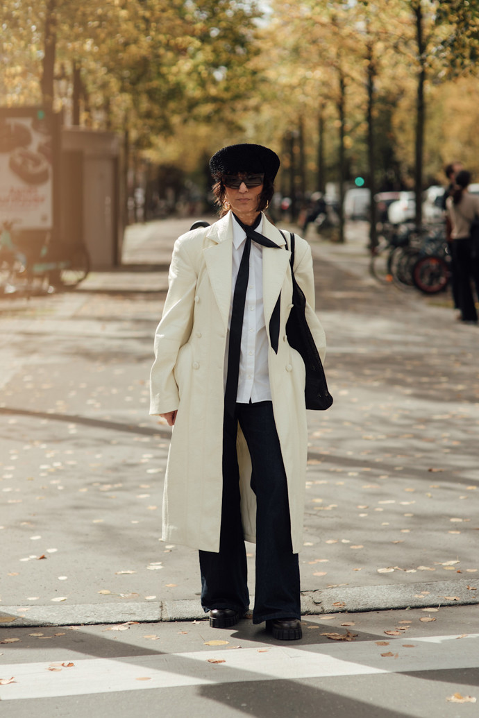 Podzimní street style v Paříži 2025
