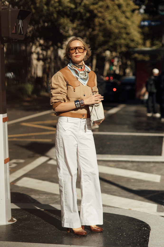 Podzimní street style v Paříži 2025
