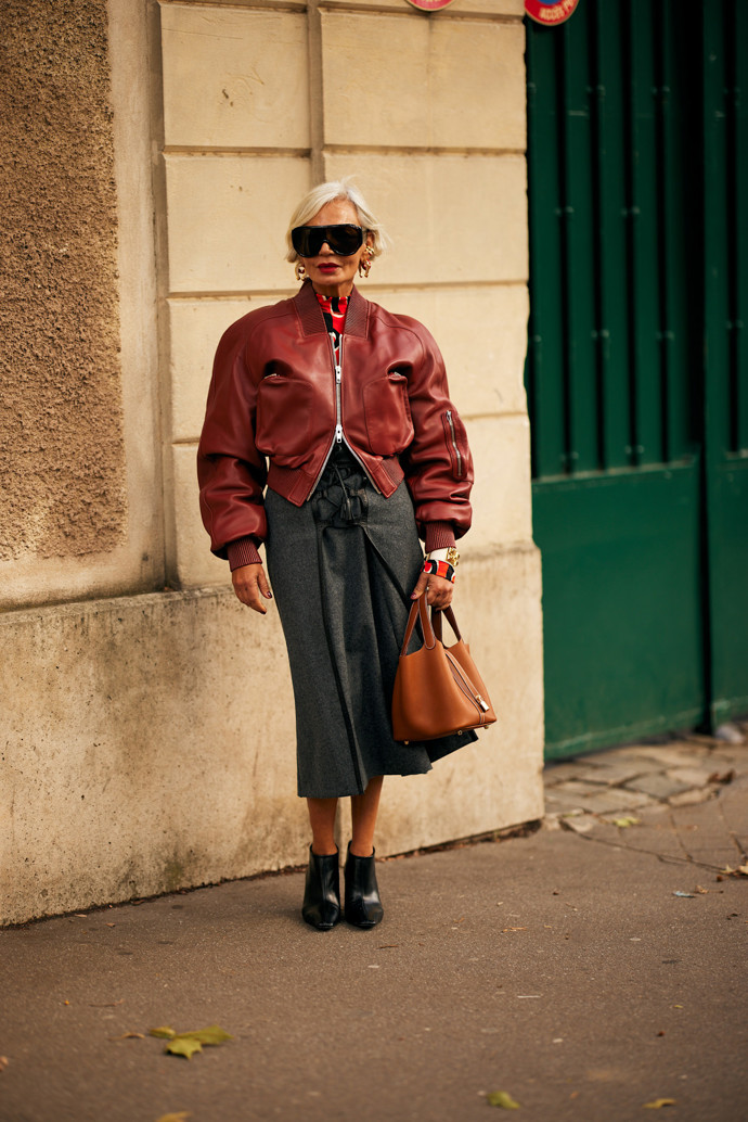 Podzimní street style v Paříži 2025
