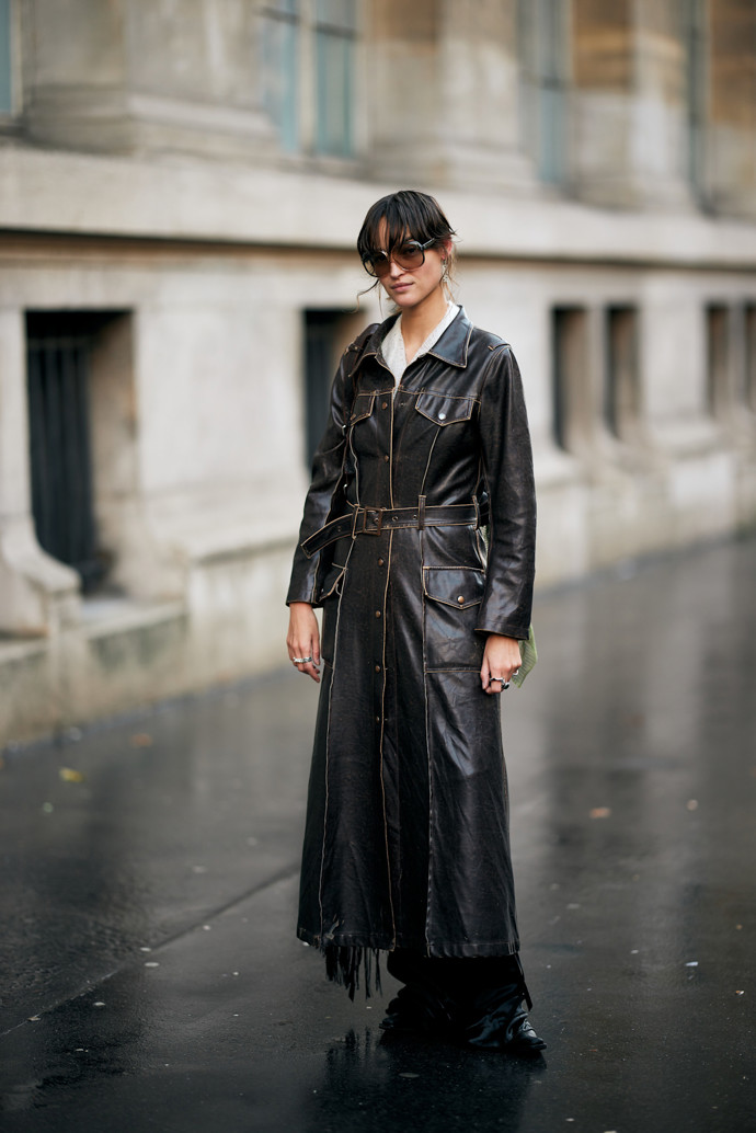 Podzimní street style v Paříži 2025
